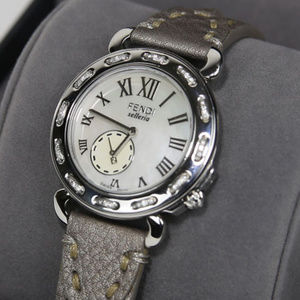 Fendi Selleria 36 Diamond Mother of Pearl